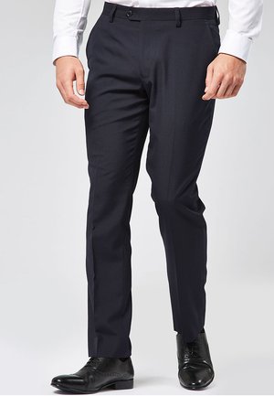 SUIT TROUSERS SLIM FIT - Bukser - blue