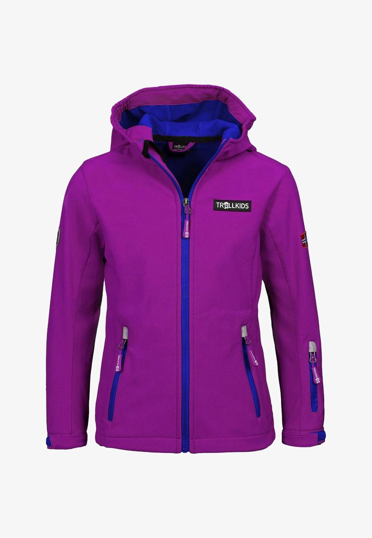 TROLLKIDS Outdoor jacket fuchsia/purple Zalando