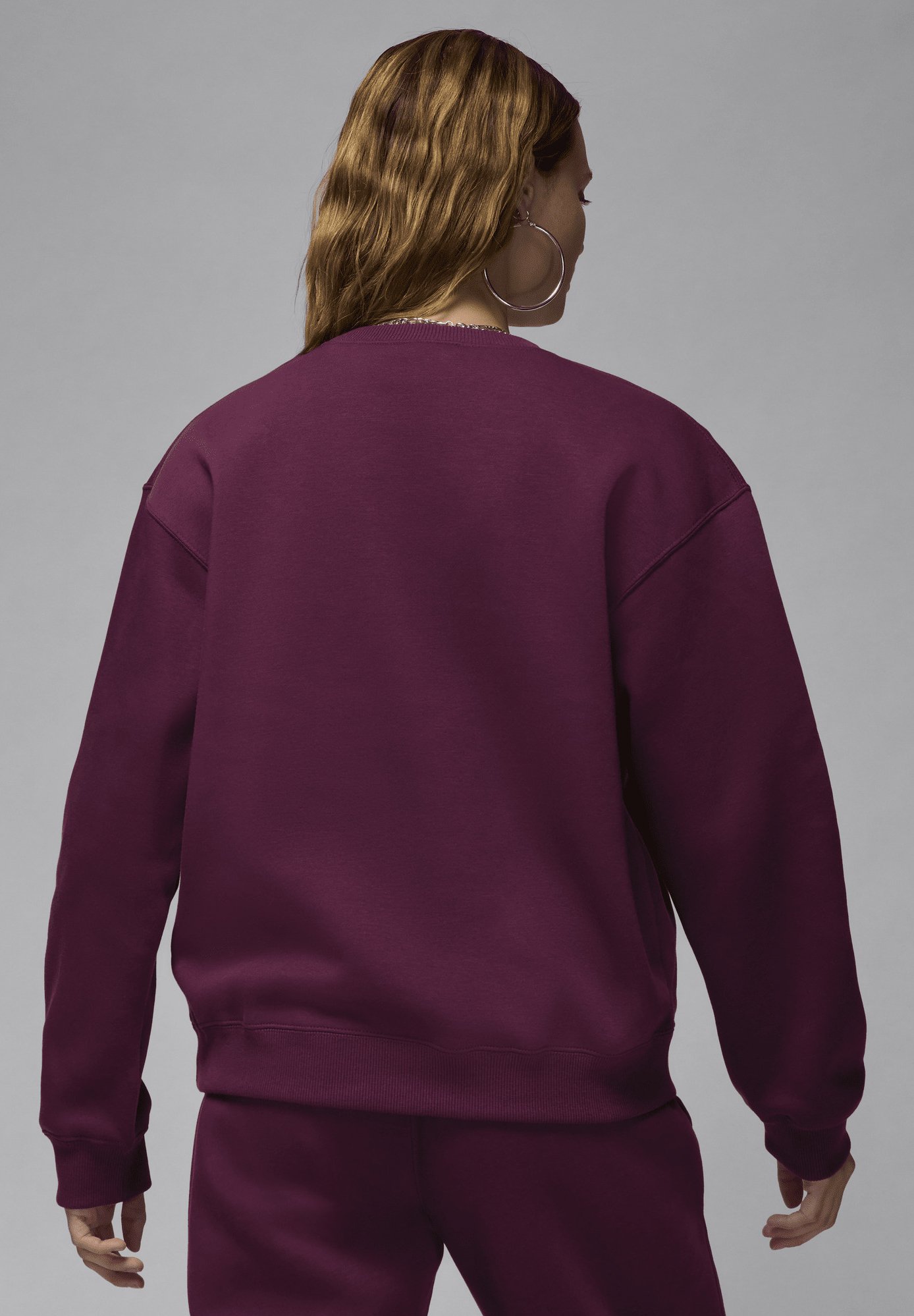 jordan bordeaux sweater