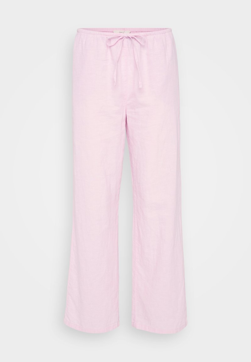 Gina Tricot Tall Broek donkerroze