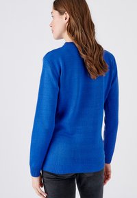 Damart COL ROND - Strickpullover - Porcelain Blue