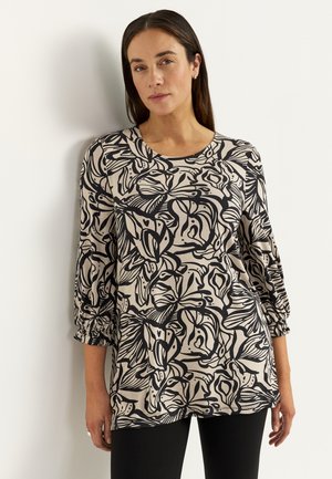 WITH SMOCK DETAIL - Tuniek - black patterned
