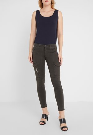 Pantalon classique - dark green