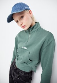 Levi's® LSEGRAPHIC SARA 1/4 ZIP - Sudadera - dark forest