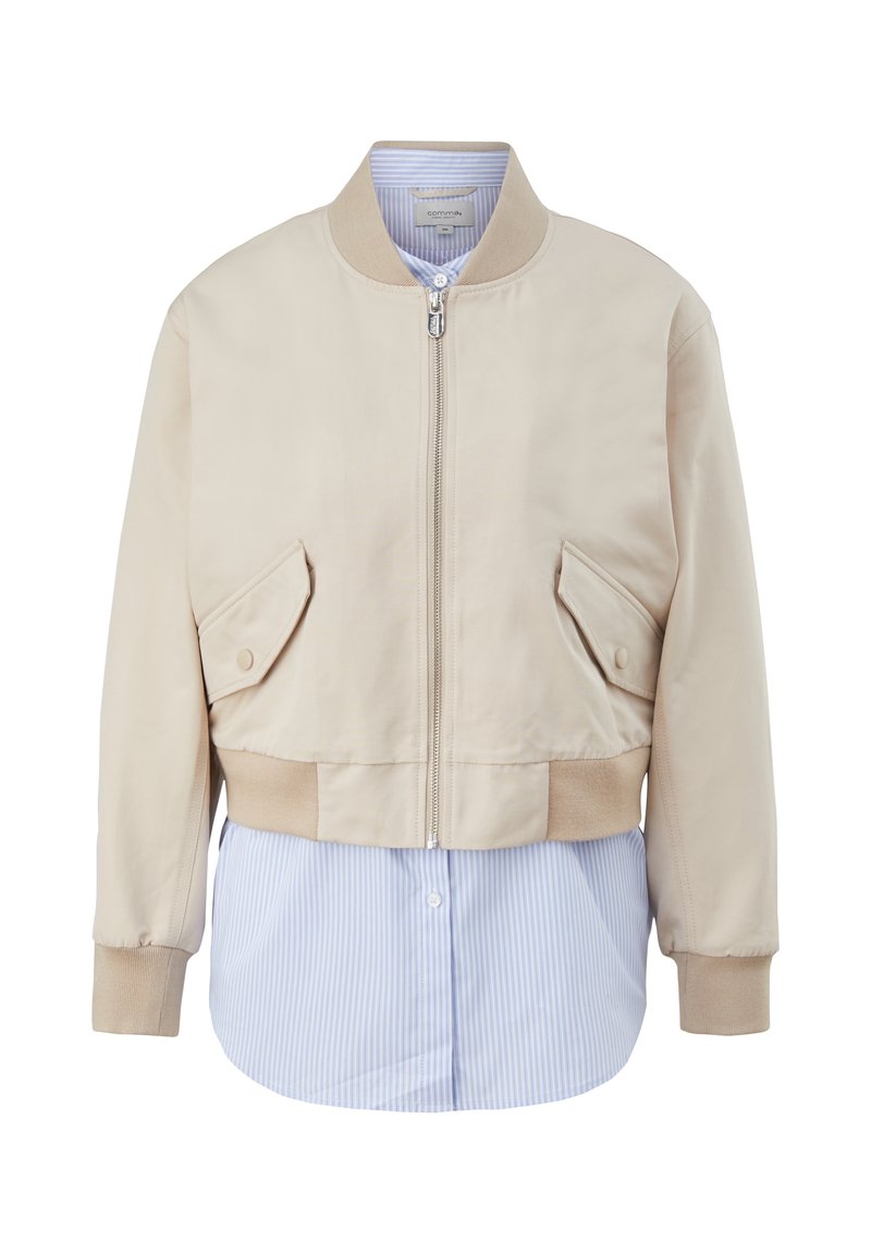 comma casual identity Bomberjacks beige