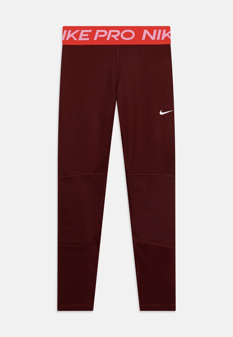 Nike Performance - PRO LEGGINGS - Legingi - dark team red/picante red/white, Palielināt