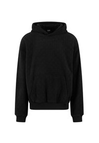 Džemperis su gobtuvu - black