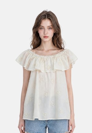 Chiara Ferretti, CHIARA FERRETTI BLOUSE - Blouse - beige