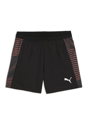 INDIVIDUALFINAL - Shorts - dusky gray-mint jelly-glowing red