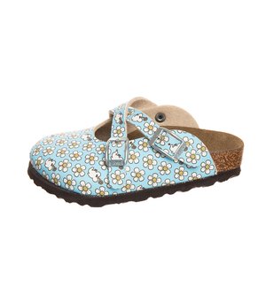 DORIAN TINKER BELL - Pantolette flach - flower pattern blue