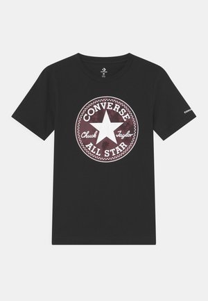 TIE DYE TEE UNISEX - T-shirt con stampa - black