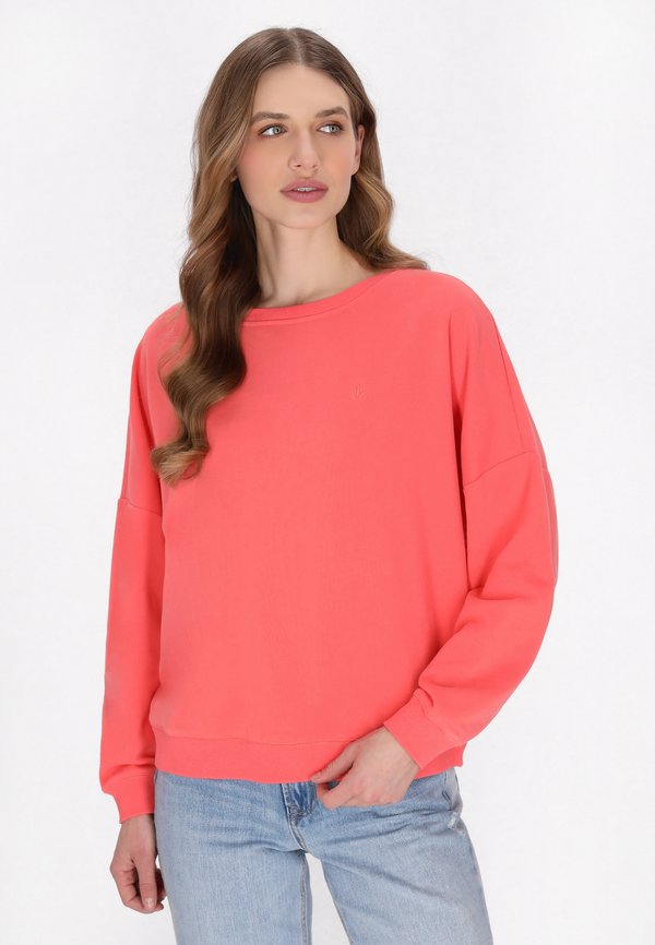 Sweatshirt - coral