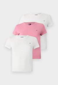Unselected, ecru/mystic pink