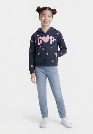 HERITAGE - Sweat zippé - dark blue