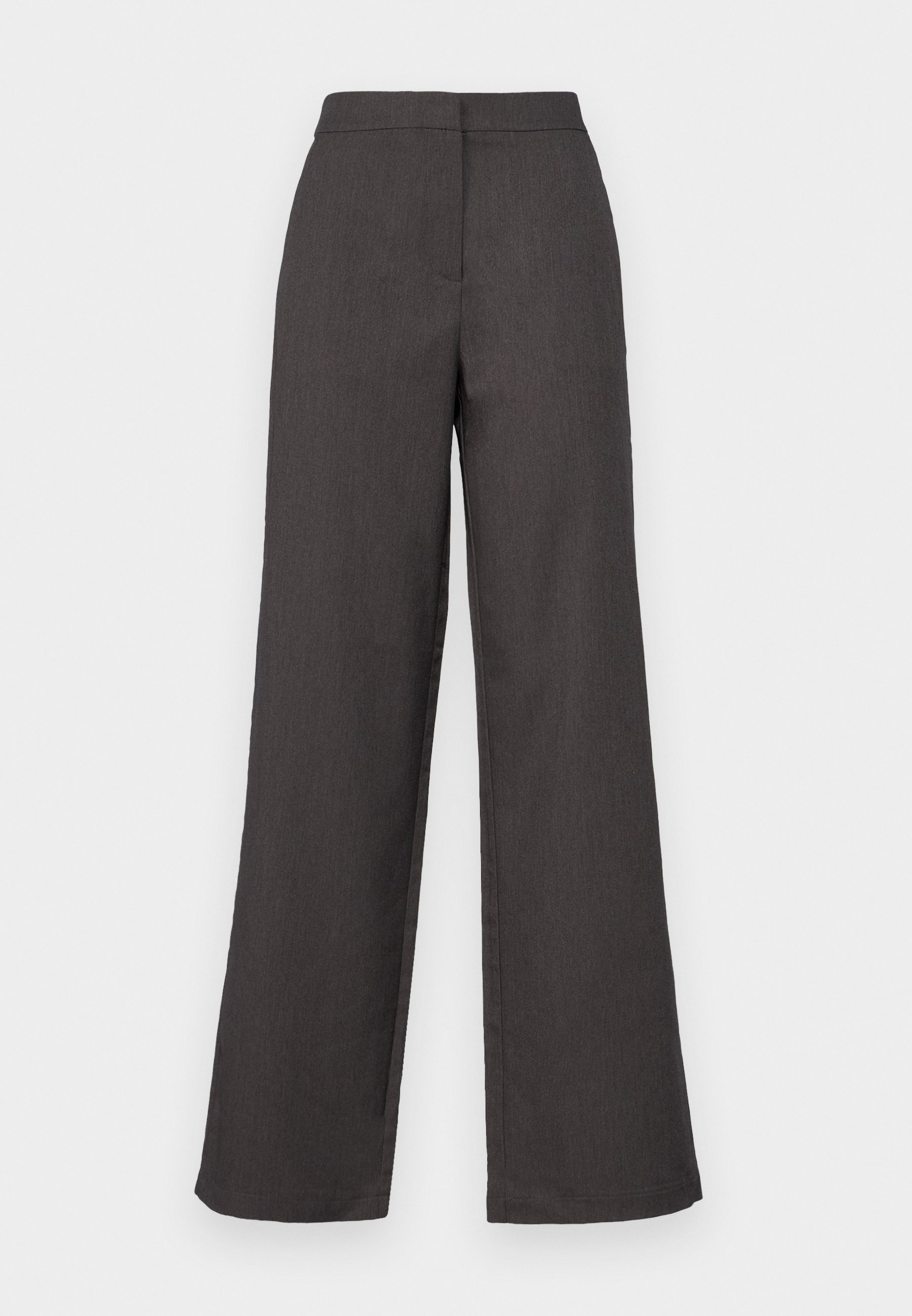 VILA VIRAGNA PANTS - Trousers - dark grey - Zalando.co.uk