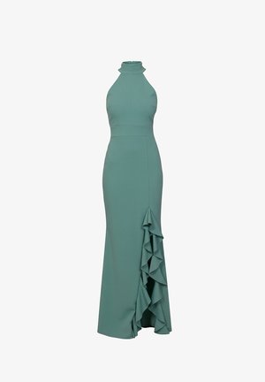WAL G., CLAUDINE RUFFLE - Robe de cocktail - dusty teal
