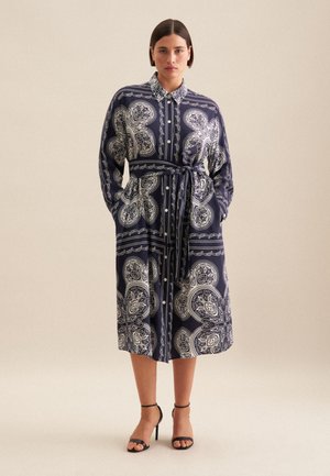 REGULAR - Skjortekjole - dark blue