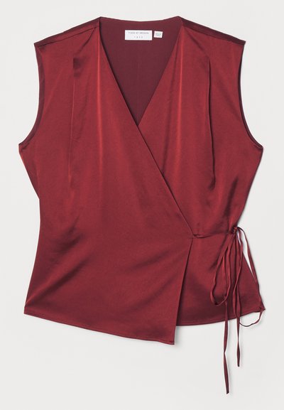 Tiger of Sweden JODYN ciemnoczerwony melanż