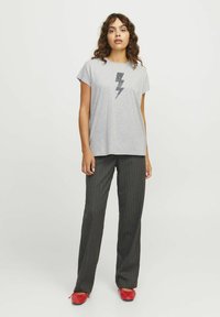 JJXX ASTRID - Trükipildiga T-särk - light grey melange