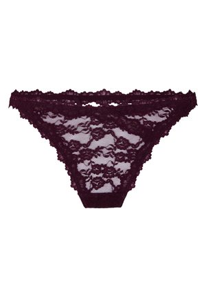 Hunkemöller, HUNKEMÖLLER HIGHLEG THONG AVELINE - String - purple