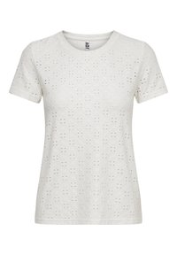 JDY 2ER-SET KURZARM RUNDHALS - Basic T-shirt - weiß