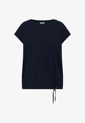 Cecil, T-SHIRT WITH CROCHET-DETAILS - Jednoduché tričko - universal blue