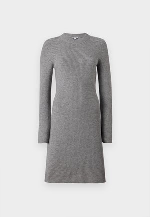 Object OBJVIOLA - Strickkleid - medium grey melange
