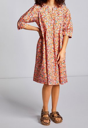 Freizeitkleid - orange
