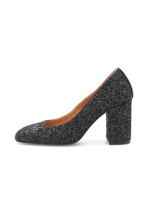 Woden MARIE GLITTER - Pumps - black