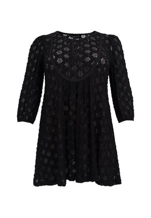 YOEK, YOEK DAMEN TUNIKA MIT LANGARM - Tuniek - black
