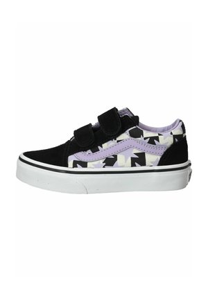 Vans, VN000CYAGRG1 OLD SKOOL V STARRY CHECK SOFT PURPLE - Sneakers laag - grg grey green