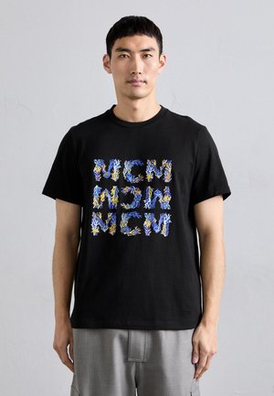 NIGHT DIVING - Print T-shirt - black