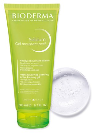 DERMA GESICHTSREINIGUNG / REINIGUNGSGEL SÉBIUM GEL MOUSSANT ACTIF - Cleanser - transparent