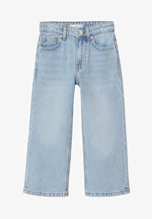 Only & Kids Kogjuicy RHS Wide Leg DNM Cro557 Noos, blauw (medium blue denim), 122 Only & Kids Kogjuicy RHS Wide Leg DNM Cro557 Noos, blauw (medium blue denim), 122