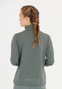 Endurance VIRONIC WAFFLE MIDLAYER - Pitkähihainen paita - sedona sage