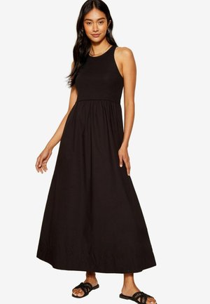 REGULAR FIT - RACER FULL  - Maxi šaty - black