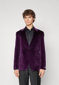 KARL LAGERFELD JACKET PURPOSE - Blazer jacket - plum