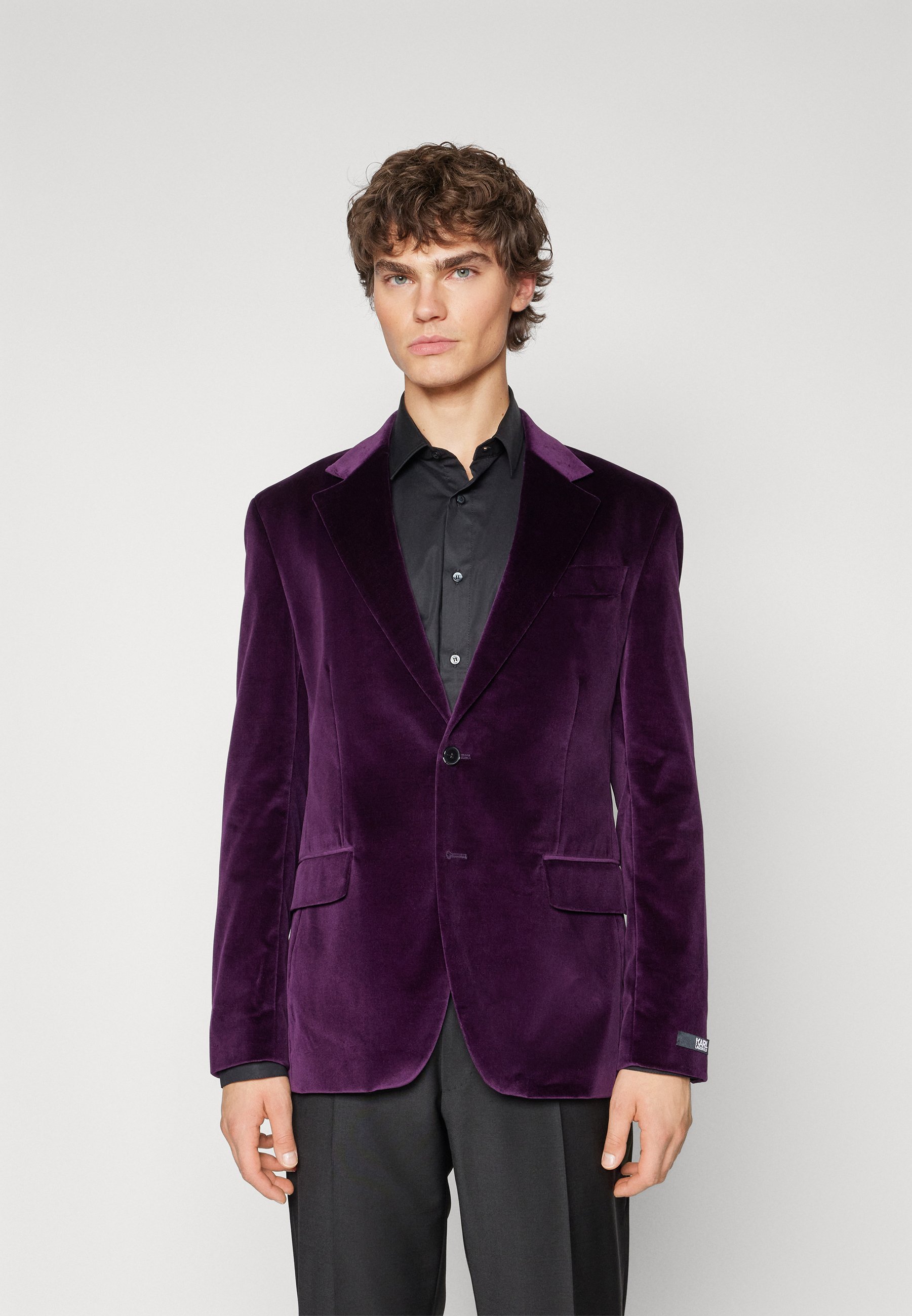 KARL LAGERFELD JACKET PURPOSE - Švarkas - plum/violetinė - Zalando.lt