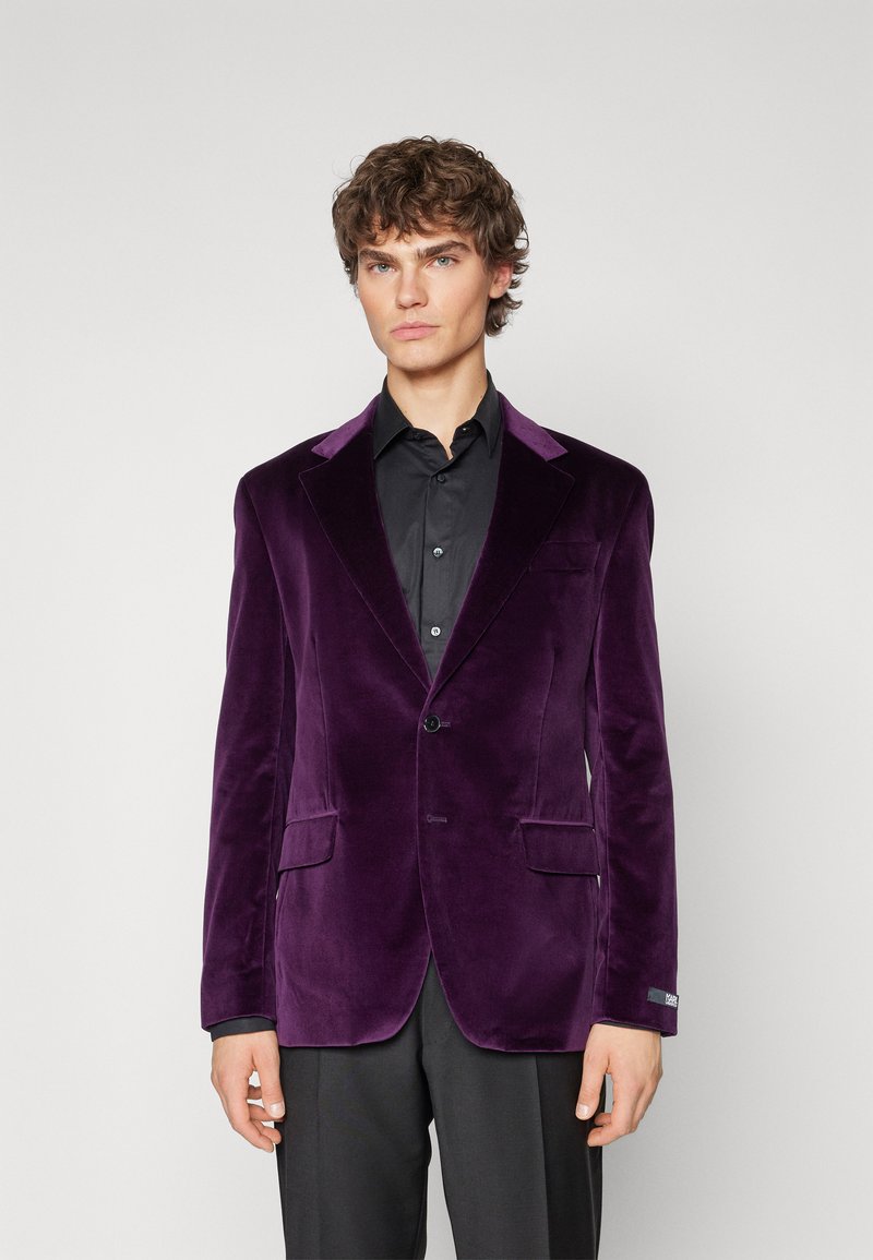 KARL LAGERFELD JACKET PURPOSE - Blazer jacket - plum