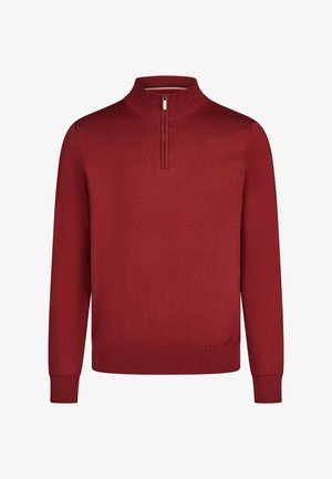 Hechter Paris, STRICKPULLOVER CLASSIC - Trui - oxblood