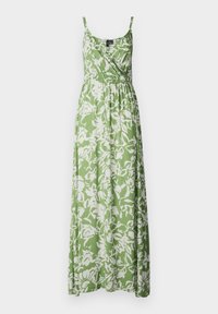VMMAGGIE SINGLET DRESS - Maksimekko - meadow green/white