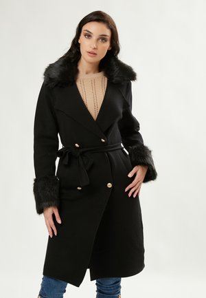 Classic coat - black