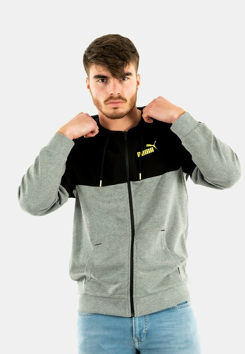 sweat blanc puma