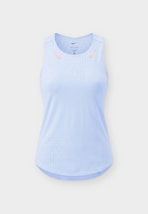 Nike Performance, SINGLET - Débardeur - aluminum/atomic pink