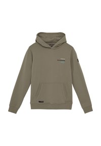 Indian Blue jeans BACKPRINT - Sweat à capuche - timber wolf