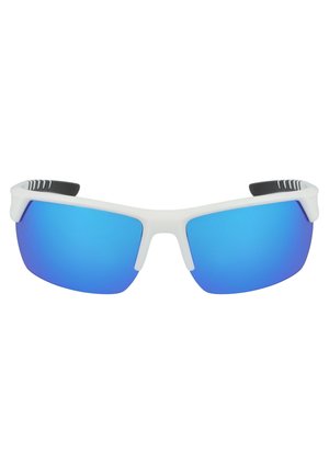 PEAK RACER - Sportbrille - white blue