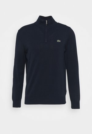 Lacoste Sweter - navy blue