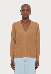KNITID BATWING - Kardigan - chestnut