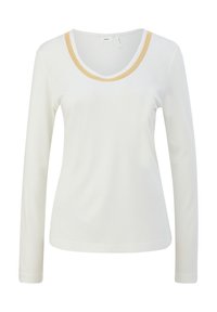 s.Oliver BLACK LABEL Langarmshirt - beige