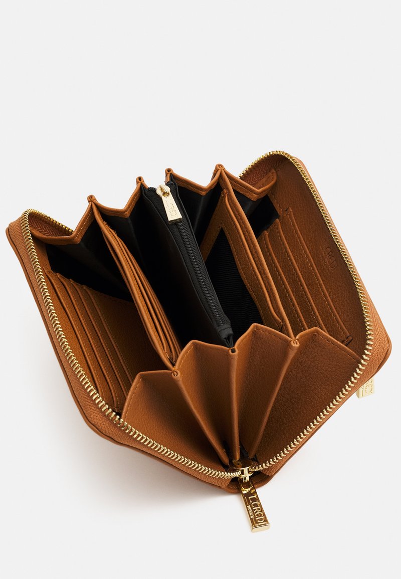 L.CREDI FILIPPA - Wallet - cognac